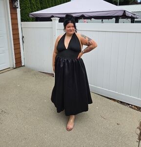 Plus Size Halter Style Dress